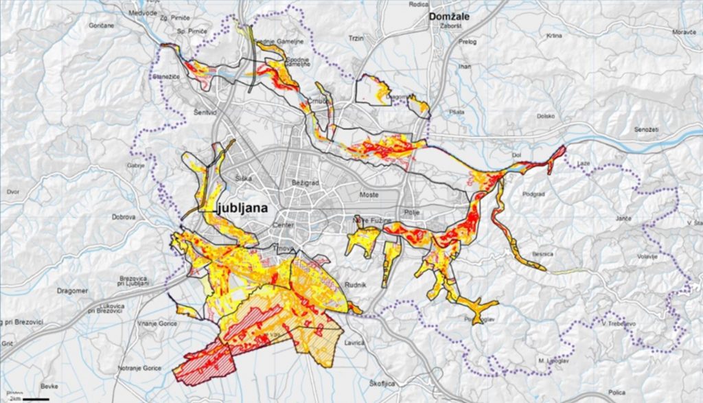 Mapa poplavno območje